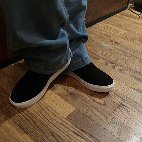 Faux suede sneakers - Picture 1 of 3